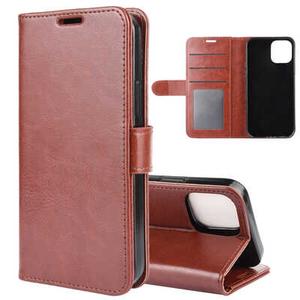 Mobile Phone Case Wholesale China Premium iPhone 12 Wallet Case Crazy Horse Pattern